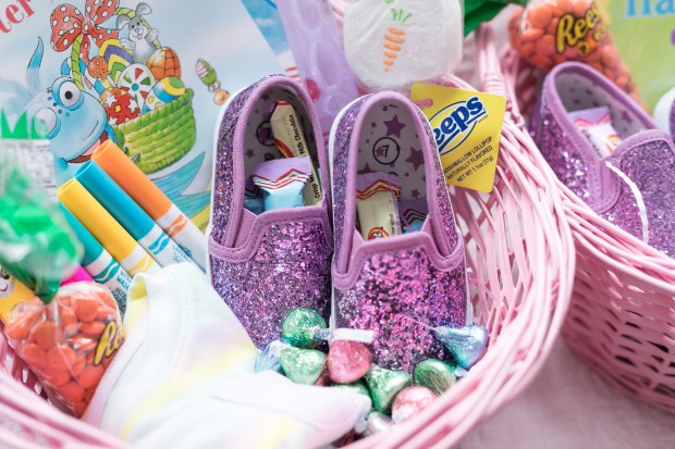 Cat and Jack Target sparkly sneakers